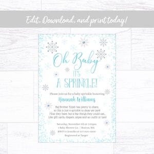 Snowflake Quin Sprinkle  Snowflake Confetti Sprinkles - Sweets & Treats™