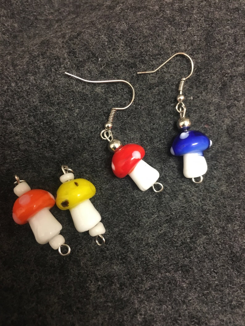 Mushroom Earrings