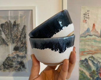 Set of 2 handmade bowls