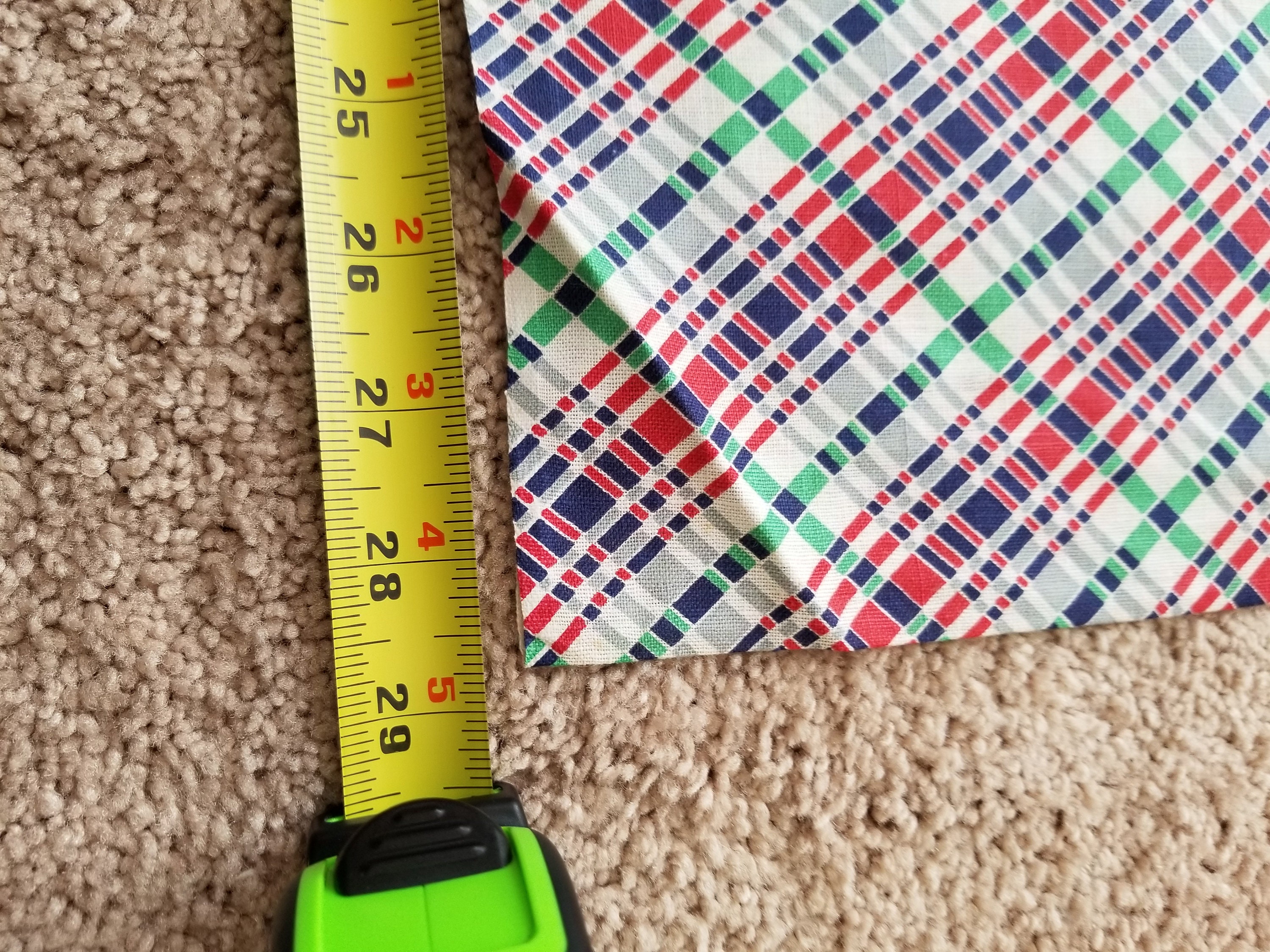 Red Blue Green Plaid Fully Intact Authentic Vintage Feedsack - Etsy