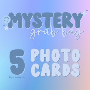 Mystery grabbelton verrassingspakket bundels fotokaarten
