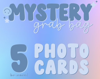 Paquete sorpresa de tarjetas fotográficas