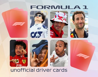 SERIES 1: F1 Lucky Draw Photo Cards