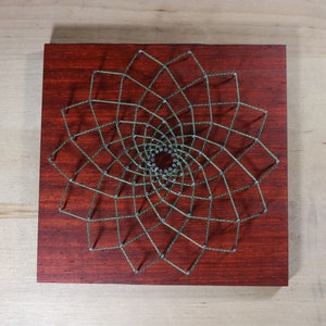 String Art Mandala - Vortex Spiral Sacred Geometry