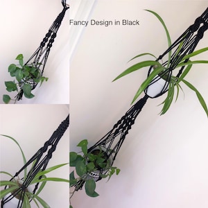 Macramé Double Plant hanger