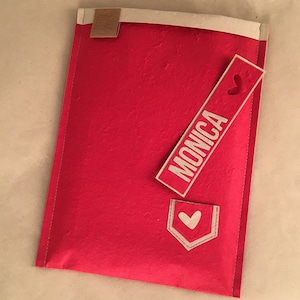 Custodia per libro fatta a mano in carta, tasca libro per regalare o proteggere, copertina libro da personalizzare con colori, segnalibro