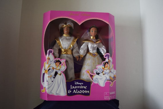 jasmine and aladdin doll set