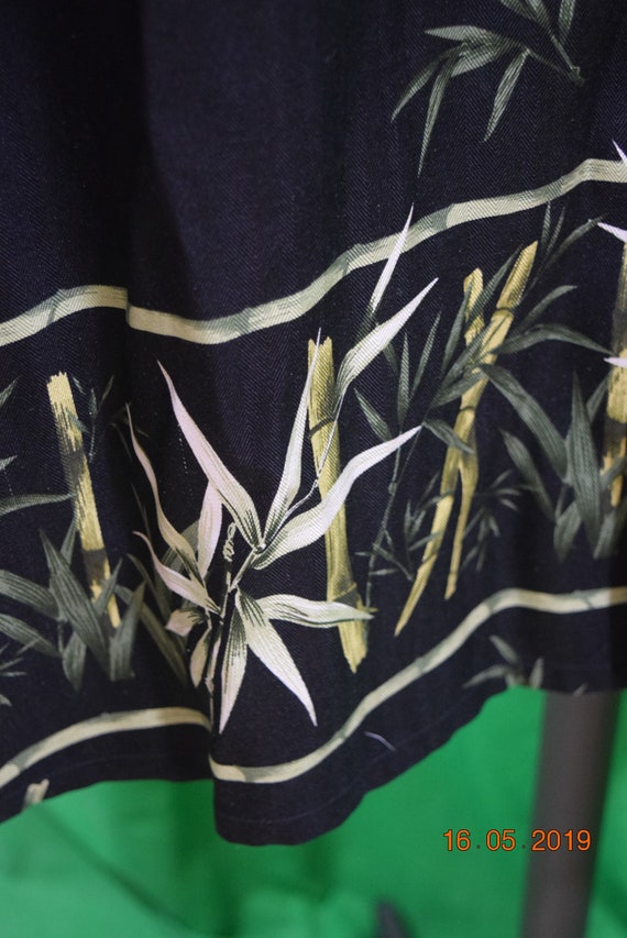 Caribbean Pineapple: Bamboo Short-Sleeve 100% Silk - image 6