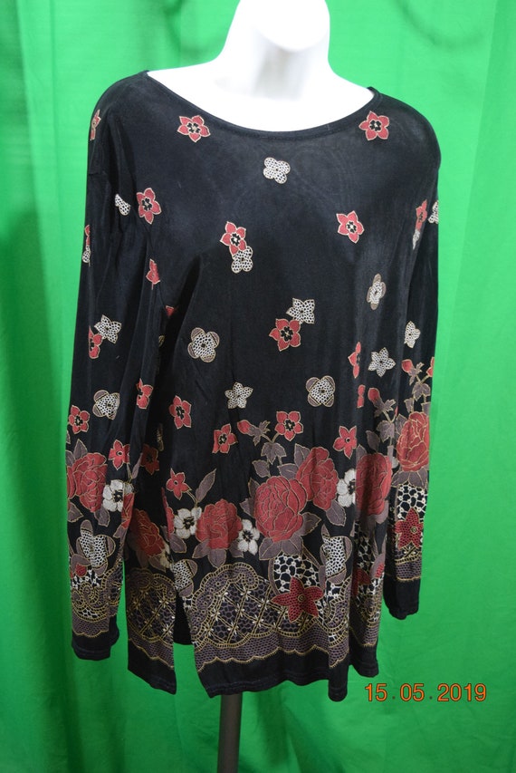 Jaipur Floral Design Medium Blouse - image 1