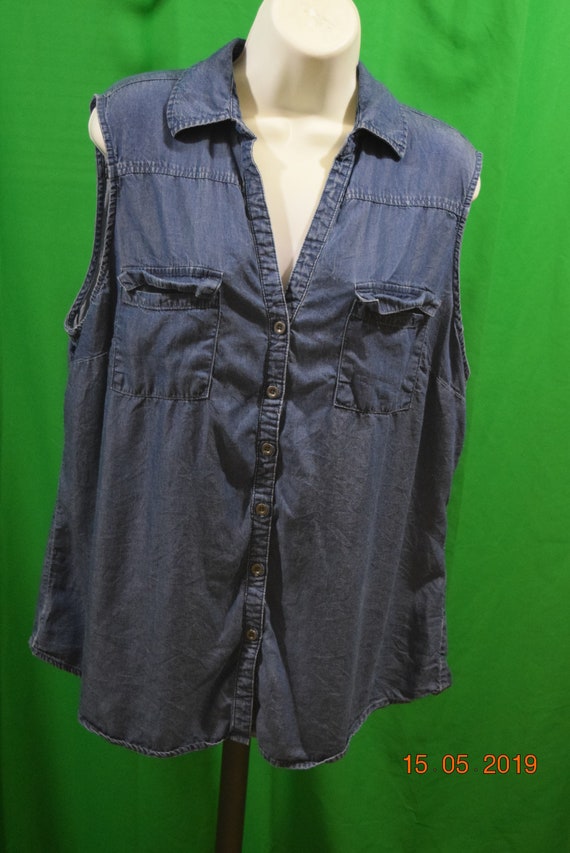 Sleeveless New York \u0026 Company Denim 