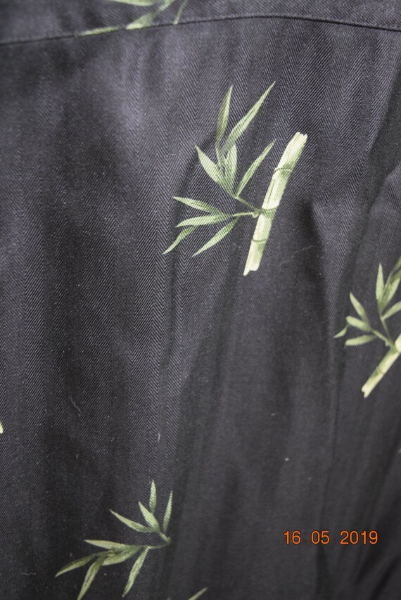 Caribbean Pineapple: Bamboo Short-Sleeve 100% Silk - image 3