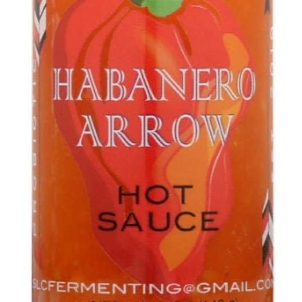 Fermented Probiotic Habanero Arrow Hot Sauce