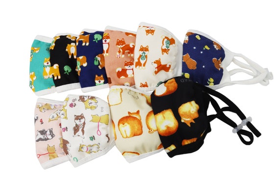 Adult&Child Dog Organic Face mask, Adult/Child Face mask,Washable Face Masks,Kid's Face Mask, Gift for child, face mask, Organic cotton mask