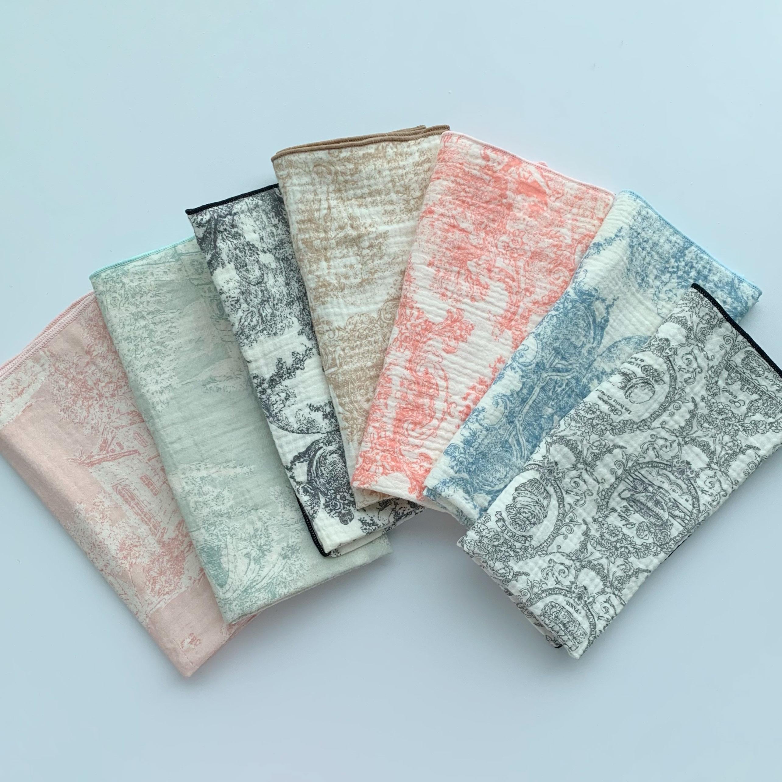 French Cotton Scarf - Etsy Canada