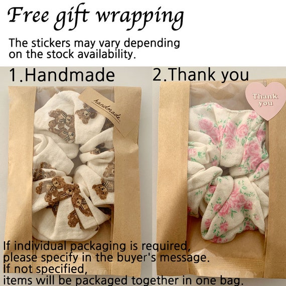 Handmade Scrunchie Mystery Set of 5 – Random Designs, 100  display picture 1