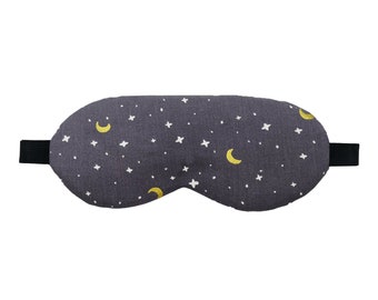 100% Organic Bamboo Cotton Sleep Mask, Eye Mask, Unscented, Self Care, Relaxation, Meditation, Yoga, Spa, Travel, Gift