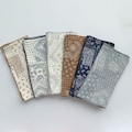 Paisley Cotton Gauze Bandana Scarf, 100% Cotton Handkerchief, Square Head Scarf, Pocket Square, Soft Lightweight Gift for Sensitive Skin product logo