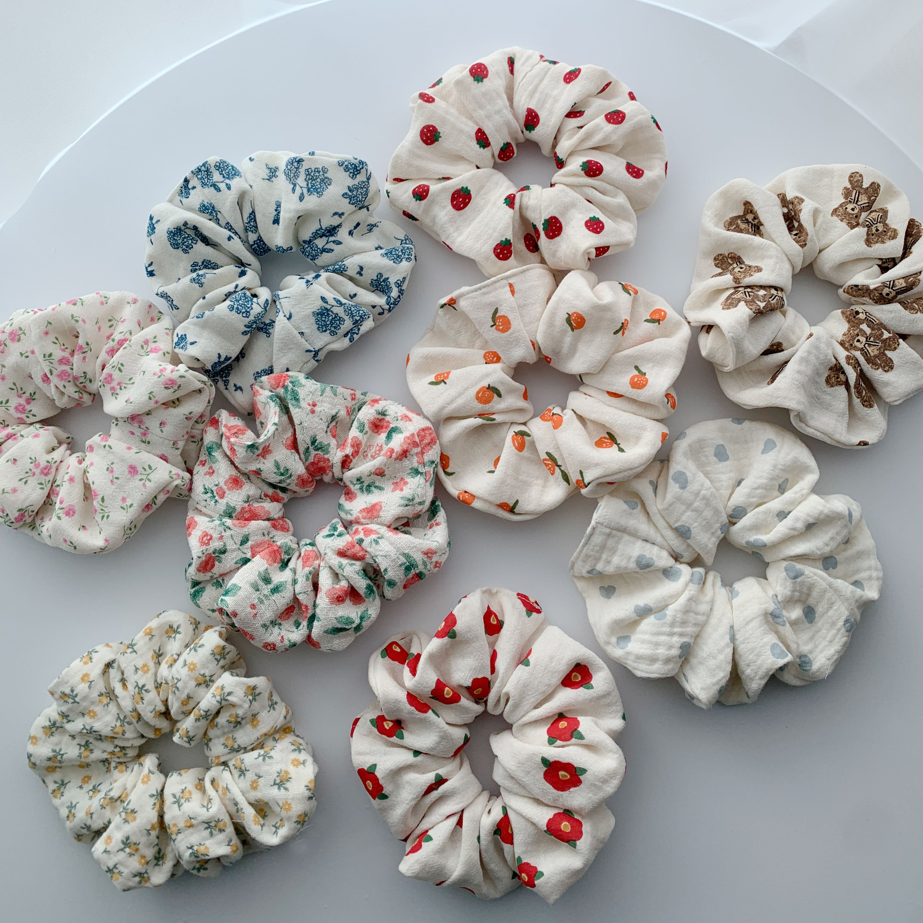 Pick 5 Scrunchies - Handmade How to Make a Scrunchie | DIY Hair Scrunchie Tutorial - YouTube main image 3