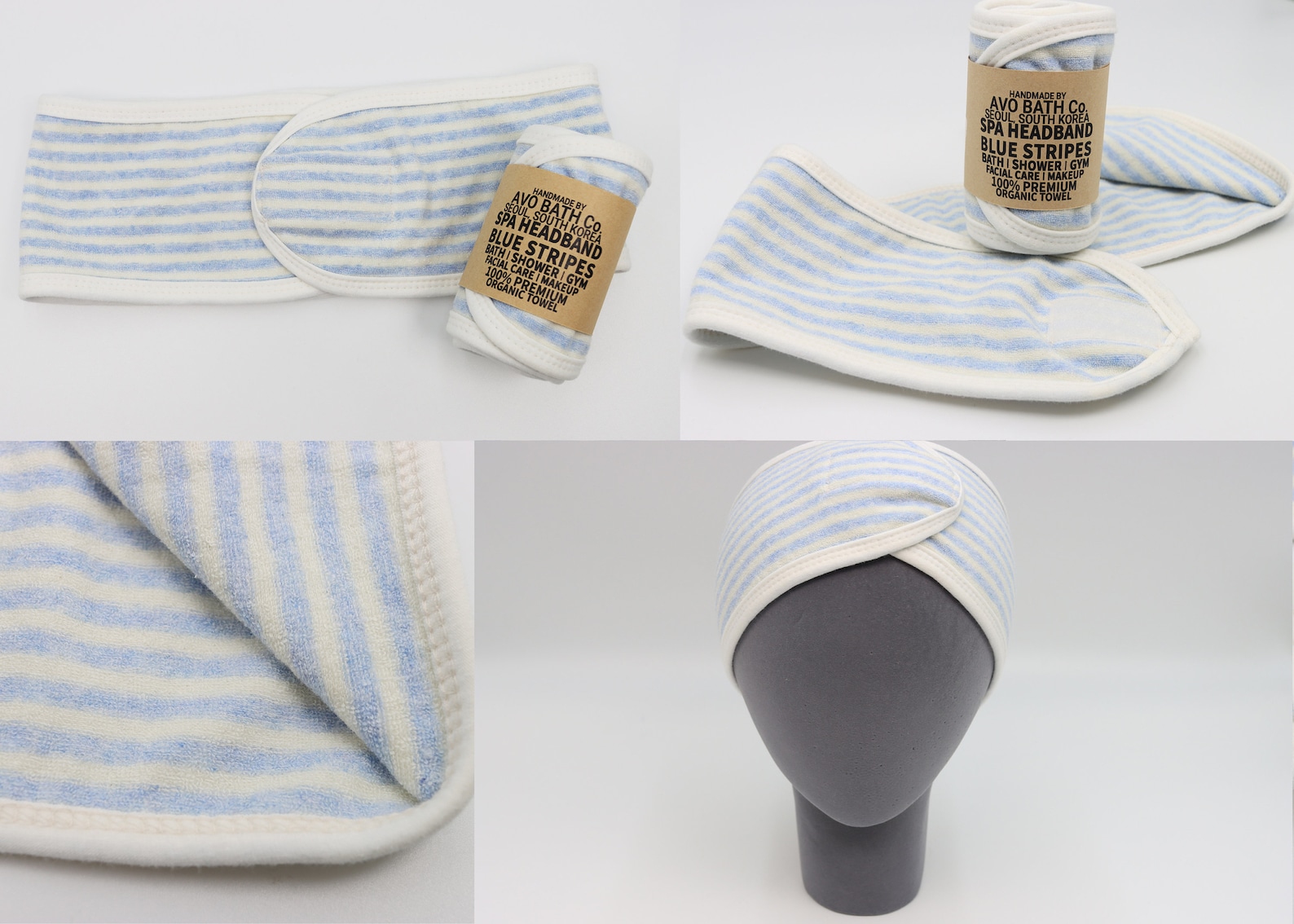 Organic Headband Organic Cotton Towel Headband hairband Etsy