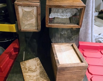 Handcrafted Scandinavian Pine Keepsake Box | Display & Storage