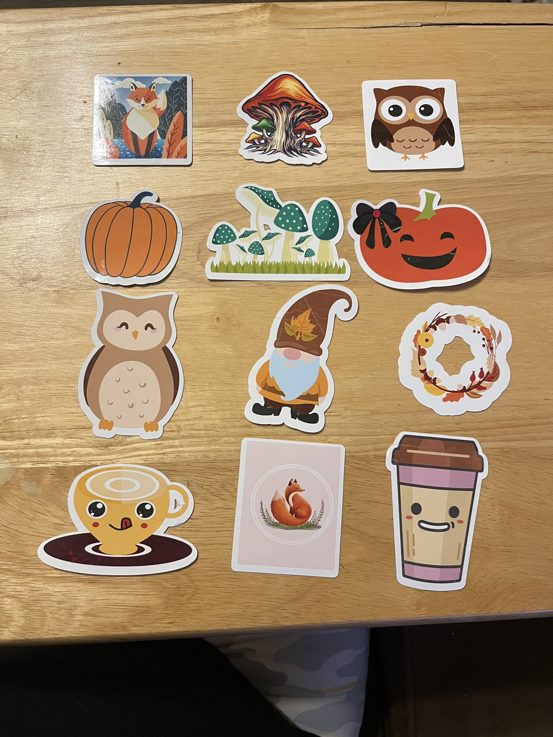 Autumn Stickers by Ecossaise