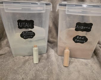 Natural Desert & Earth Soils | Hand-Collected Regional Earth | central- Southwest | 15 mL Glass Vials