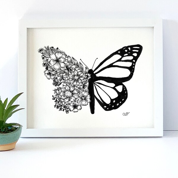 Ink Butterfly Etsy