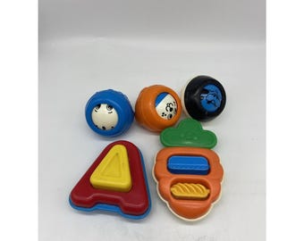 Vintage 1995 Fisher Price Food "A" Carrot Magnets Roll A Rounds 1994/1998 Lot