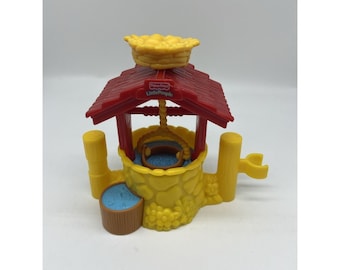 Fisher Price Little People Farm Wishing Well Bucket Moves Nest Replacement 2003