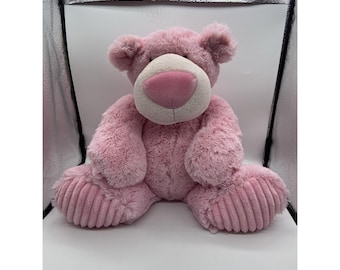 Vintage Aurora Pink Bear 11 1/2 Inches Soft Lovable 2003