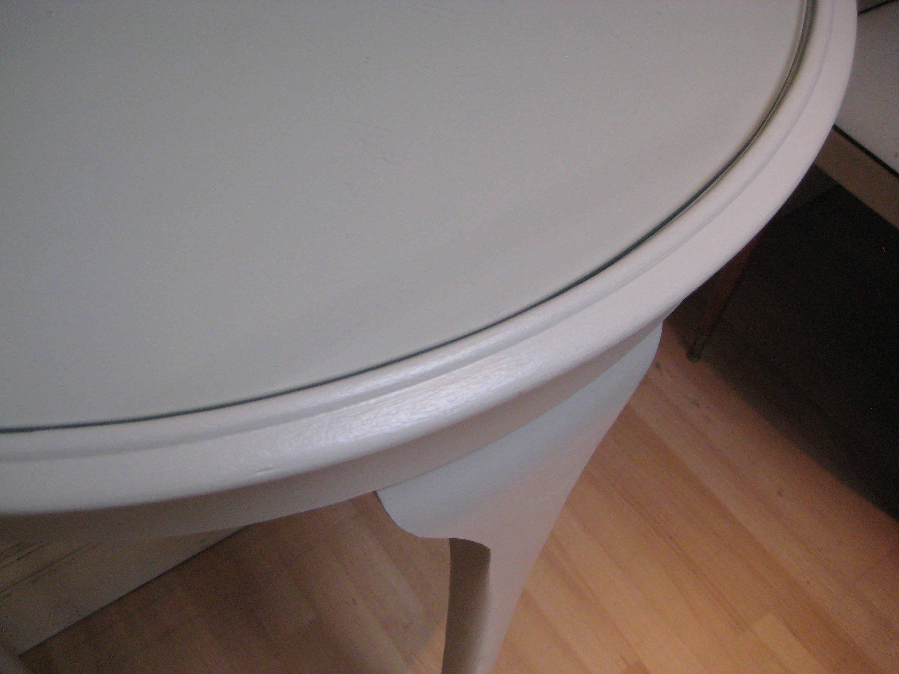 Halfmoon Console Table / Hall Table Glass Topped Elegant Etsy