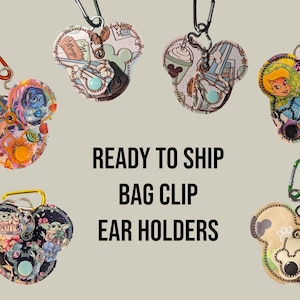 RTS Single Ear Holder- Clips on to Backpacks and more
