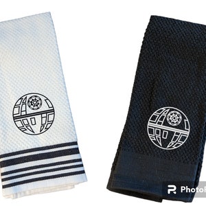 Star Wars Death Star Embroidered Decorative Towel