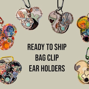 RTS Single Ear Holder- Clips on to Backpacks and more