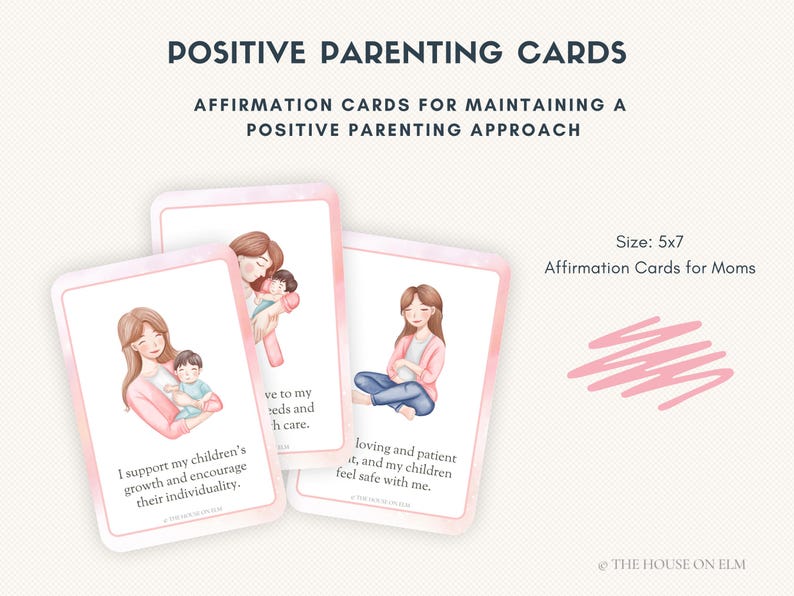 21 Positive Parenting Affirmation Cards | Digital Download ...