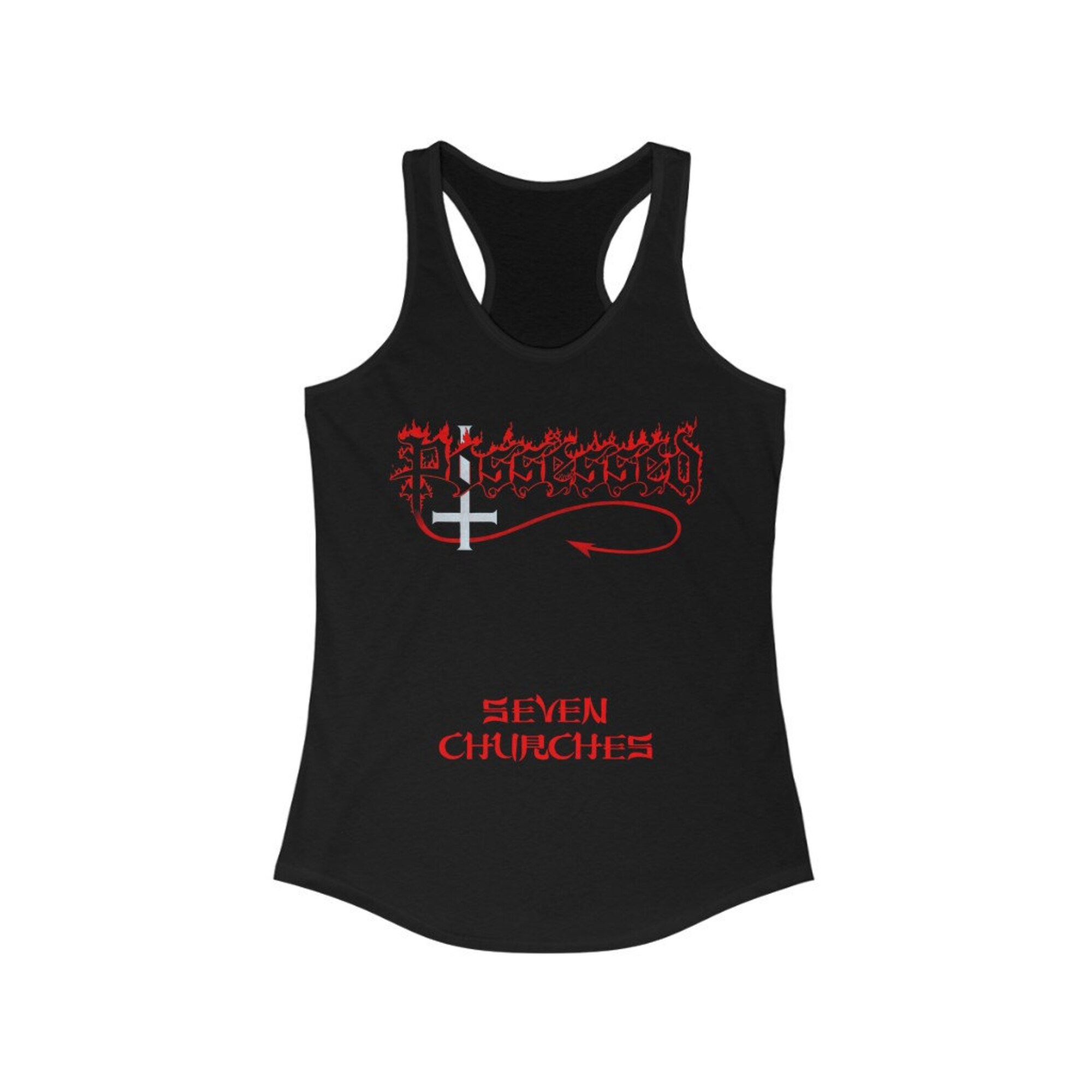Discover Possessed Sleeveless Tee - Seven Churches Women's Tank Top -  Death Metal Band