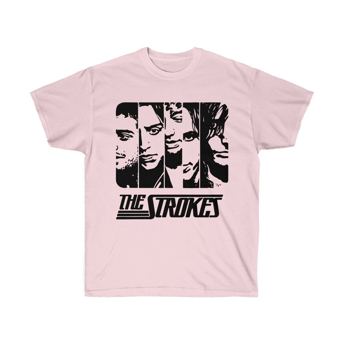 The Strokes T-shirt Indie Rock Band Mens and Womens Tee - Etsy Denmark
