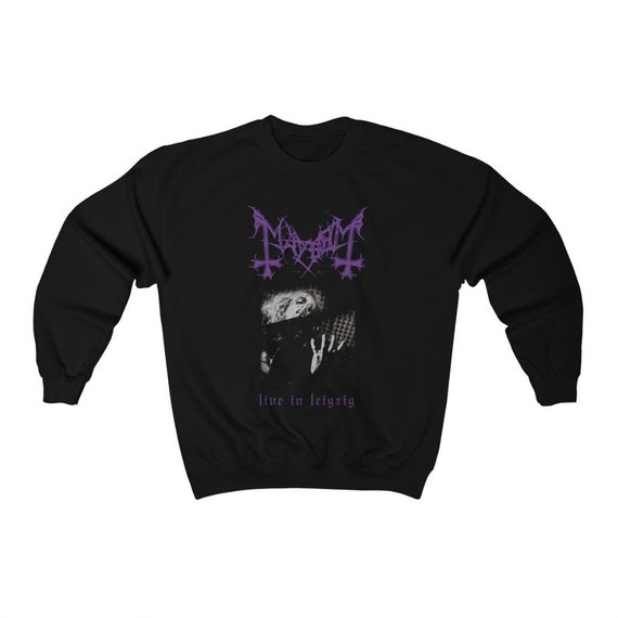 Mayhem Live in Leipzig Sweater Black 
