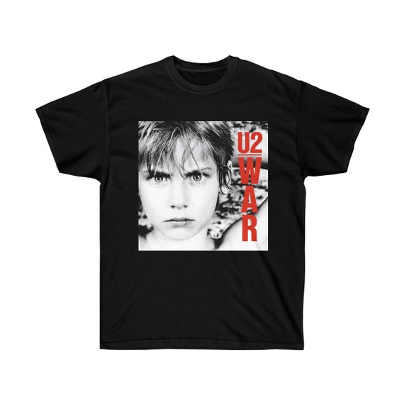 u2 war t shirt