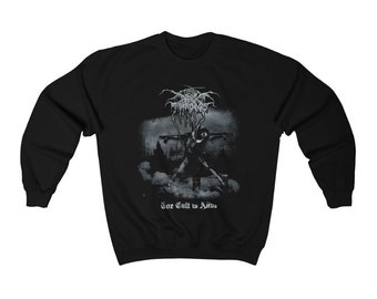 Pekivide Mens Darkthrone Comfortable Black Hoodie Sweatshirt Jacket Pullover Tops 