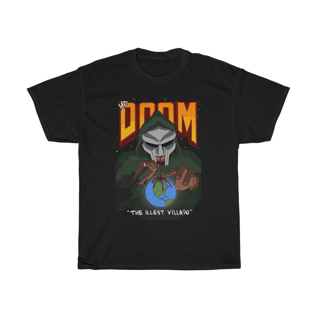 MF DOOM Tee the Illest Villain T-shirt 