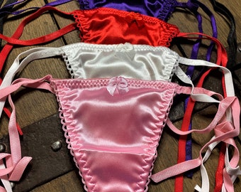 Teen In Satin Pantie