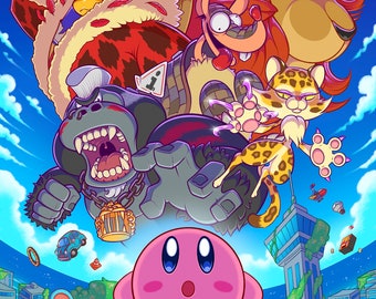 Kirby and the Forgotten Land Print