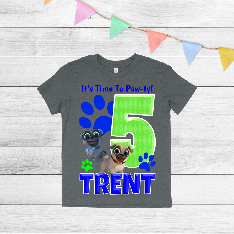 puppy dog pals birthday shirt