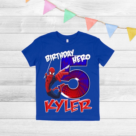 spider man boy shirt