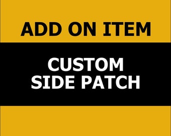 Side Patch Add on Item