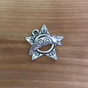 Sun and Moon Toggle Clasps