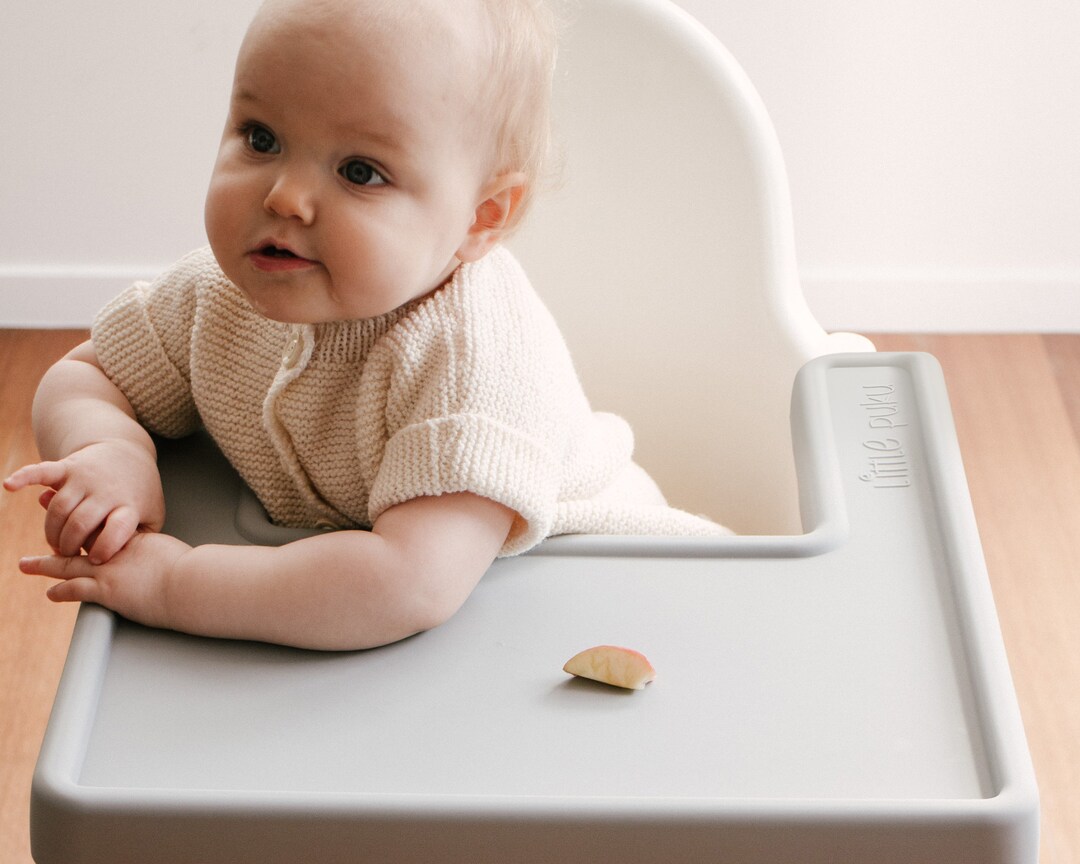 Buy Cool Grey IKEA Antilop Highchair Covered Placemat Silicone Tray  Cover Online in India
