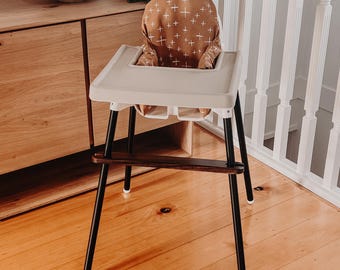 Matte Black Wraps for IKEA Antilop Highchair