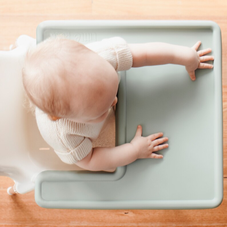 Silt Green IKEA Antilop High Chair Covered Placemat Etsy